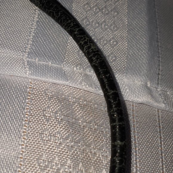 Vintage 80s Envelope Style Handbag Faux Lizard Print - Picture 6 of 6